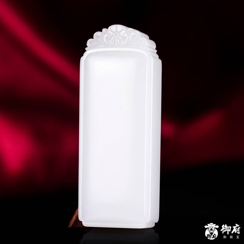 新疆和田玉原毛孔皮白玉籽玉 无事牌 30克