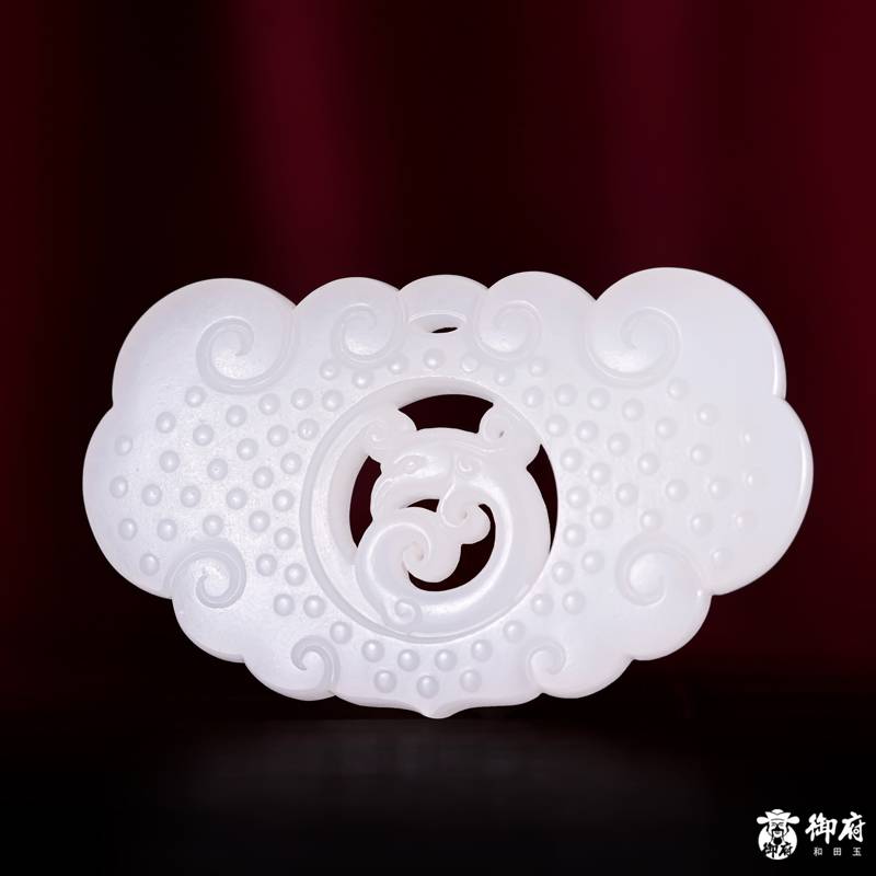 新疆和田玉白玉籽玉 仿古凤14.3克