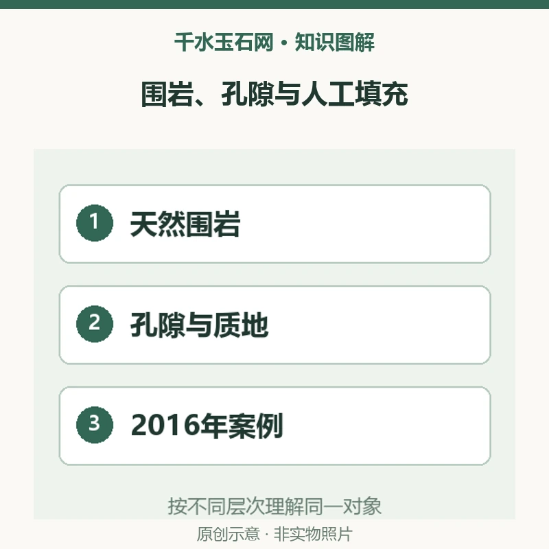 绿松石有铁线就能证明天然吗？围岩纹理与人工基质的区别