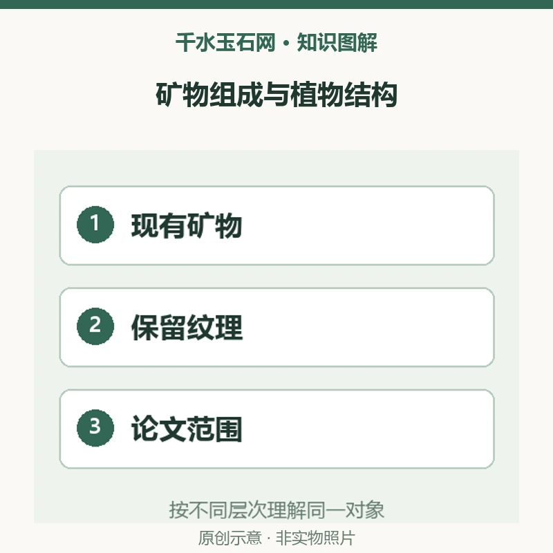 硅化树蕨为什么有特殊纹理？2023年东北样本的玉髓与植物结构